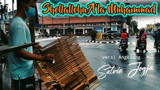 SHOLAWAT JIBRIL ( Shollallohu A'la Muhammad ) angklung satria jogja - music versi angklung