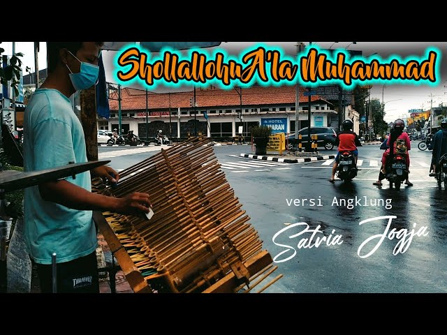 SHOLAWAT JIBRIL ( Shollallohu A'la Muhammad ) angklung satria jogja - music versi angklung class=