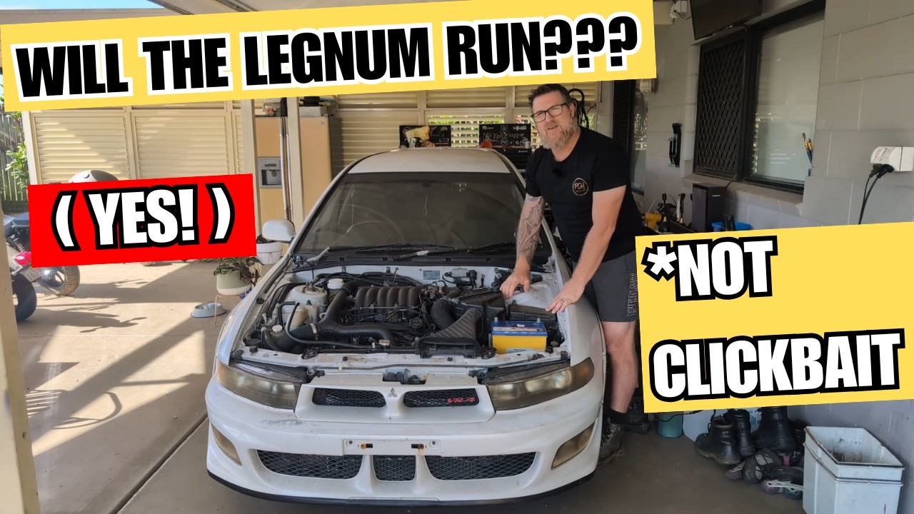 She Lives! Mitsubishi Legnum VR4 Twin Turbo Finally Fires Up Again! [Ep 12]
