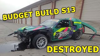 My car got totalled a week before Klutch Kickers
