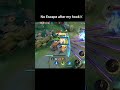 No Escape after my hook #MLBB #MOBA5v5GOLDENmonths
