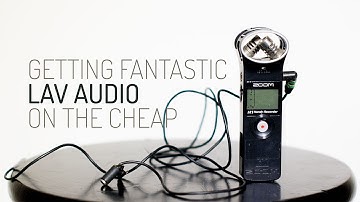 Zoom H1 and Giant Squid Audio Lav Mic Review