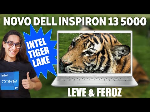 NOVO DELL INSPIRON 13 5000 COM INTEL TIGER LAKE