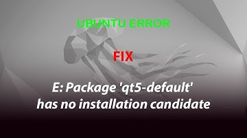 UBUNTU FIX: E: Package 