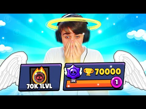 😢70К 1ЛВЛ ЖИВ? ЭТО КОНЕЦ? Бравл Старс | Brawl Stars