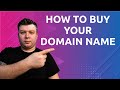 How To Buy a Domain Name - Step by Step Guide