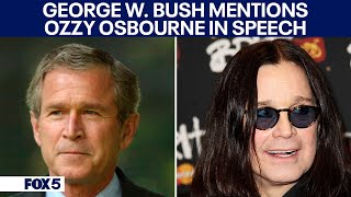 Download Lagu George W. Bush mentions Ozzy Osbourne in 2002 White House Correspondents Dinner speech MP3 Download Lagu George W. Bush mentions Ozzy Osbourne in 2002 White House Correspondents Dinner speech MP3