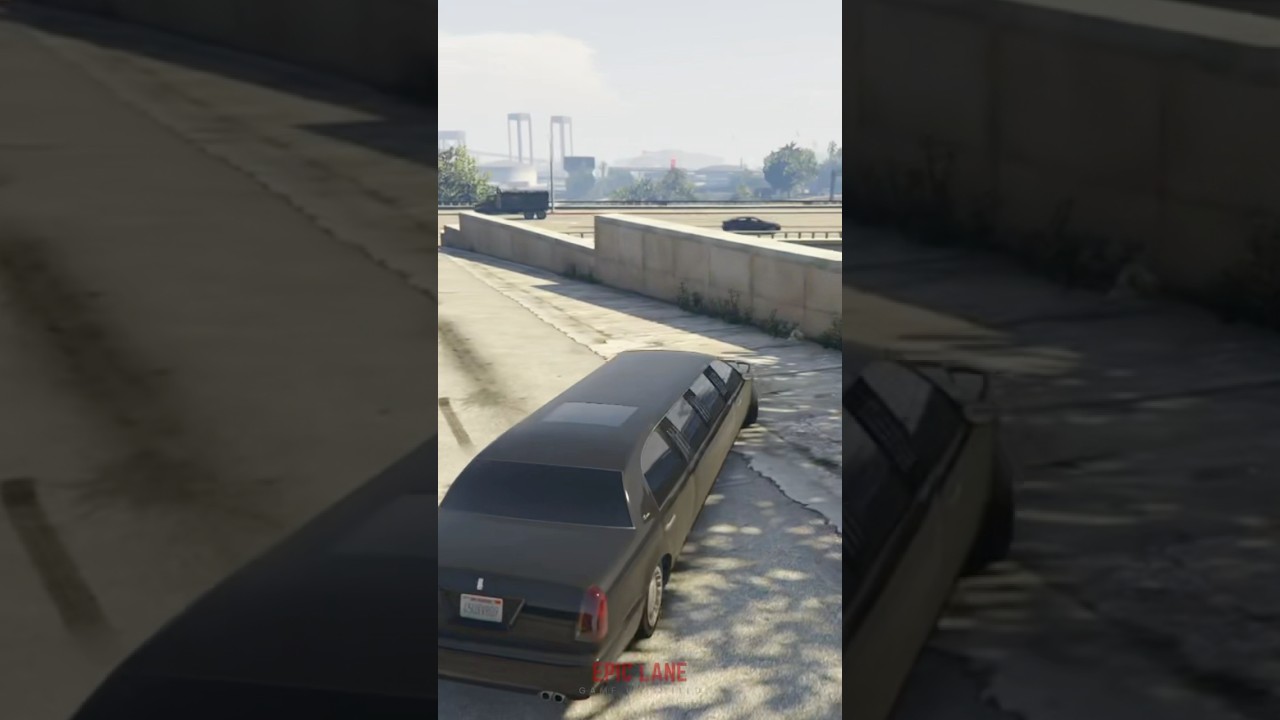 Cruising the Streets in a Black Limo 🖤 | GTA 5 Smooth Ride Vibes