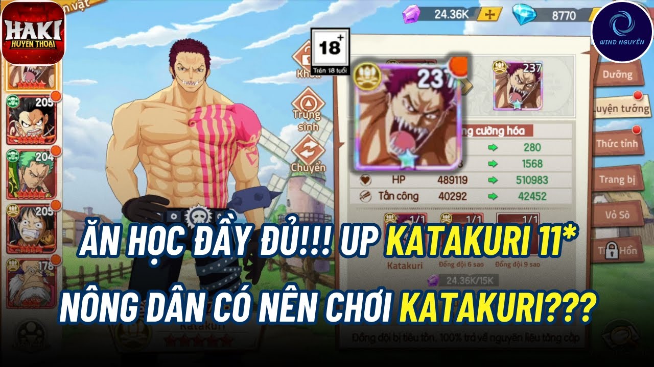 Haki Huyền Thoại #14 - NÔNG DÂN CÓ NÊN CHƠI KATAKURI??? CÁCH BUILD DAME QUỐC DÂN KATAKURI