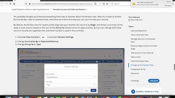 Visualize Success in Salesforce with Path and Kanban