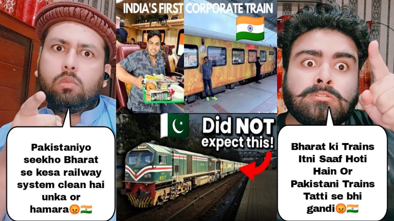 India Normal Train Hygiene Vs Pakistan Luxury Train Hygiene | Pakistani Reaction