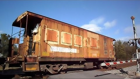 CSX Trains Caboose Leads The Way