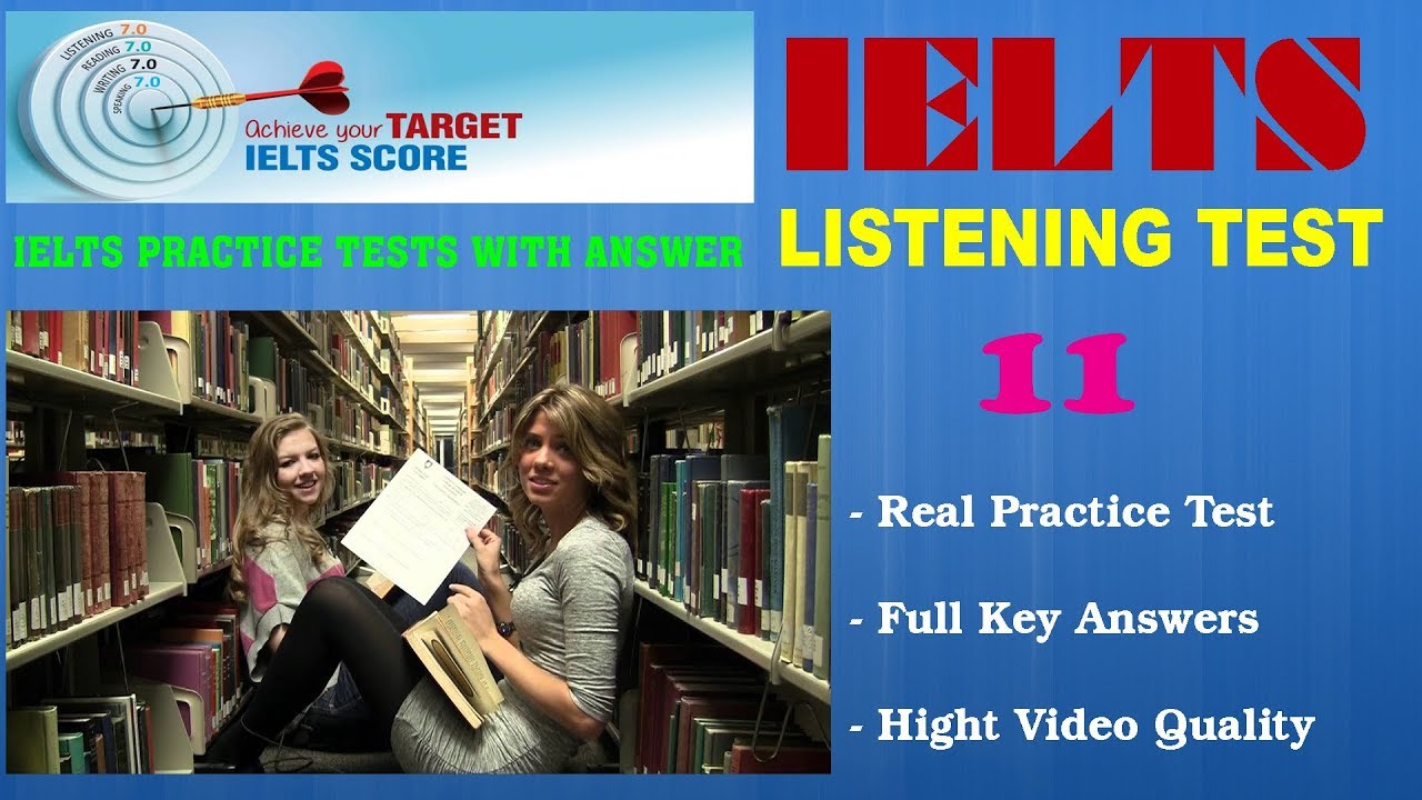 IELTS Listening Practice Tests with Answers and PDF File - Test 11