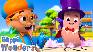 real magic eraser blippi wonders moonbug kids learning corner