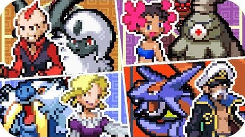 Pokémon Ruby & Sapphire - All Elite Four Battles (1080p60)