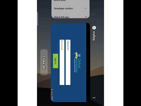 How to login MyBag app