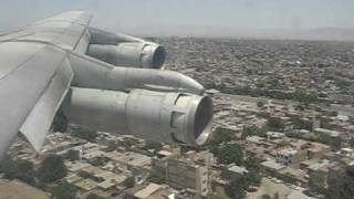 Saha Air Boeing 707 Landing in Mashad, Iran