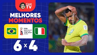 É HEXA! | BRASIL 6 x 4 ITÁLIA | MELHORES MOMENTOS | FINAL | COPA DO MUNDO DE BEACH SOCCER FIFA™ 2024 image