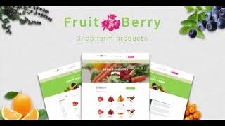 Fruit & Berry - shop farm products | Themeforest Website Templates and Themes