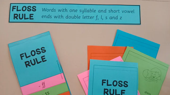 Unlock Phonics Rule | Floss Rule | Double Letter | Spelling Rules