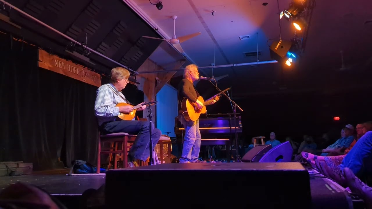 John Gorka (w Russ Rentler on mandolin) - People My Age - New Hope Winery, PA 6/24/23
