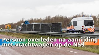 Person Died After Collision With Truck On The N59