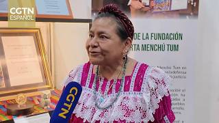 Premio Nobel de la Paz, Rigoberta Menchú, destaca lazos entre China y Guatemala