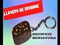 LLAVERO DE BROWNIE
