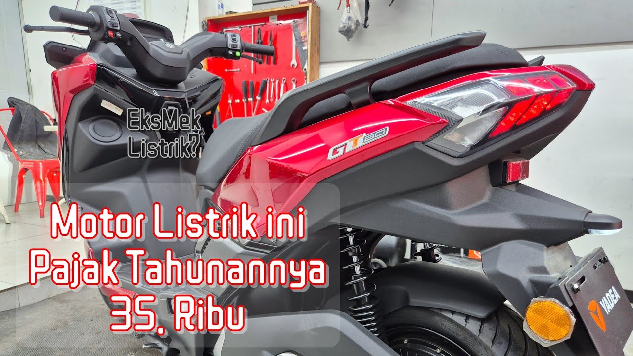 DI BAWAH '30 JUTA' ? new YADEA GT 80 Merah GLOSs