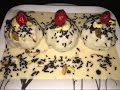 chocolate balls in custard recipe in hindi perfect sweetdishdessert fusion recipe
