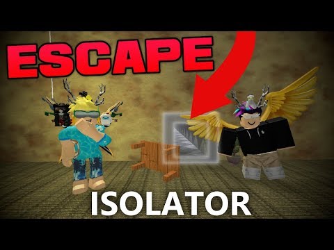 Escaping An Insane Asylum Roblox Isolator Youtube - isolator roblox game walkthrough