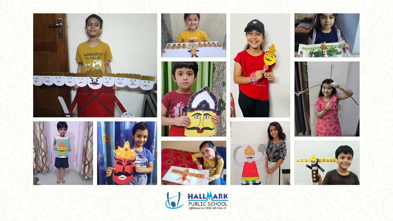 Dussehera Celebrations |  Hallmark Public School | CBSE School in Panchkula, India