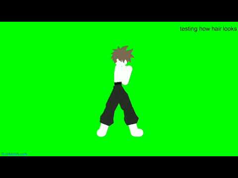 Dojo duelist hair test (sticknodes)