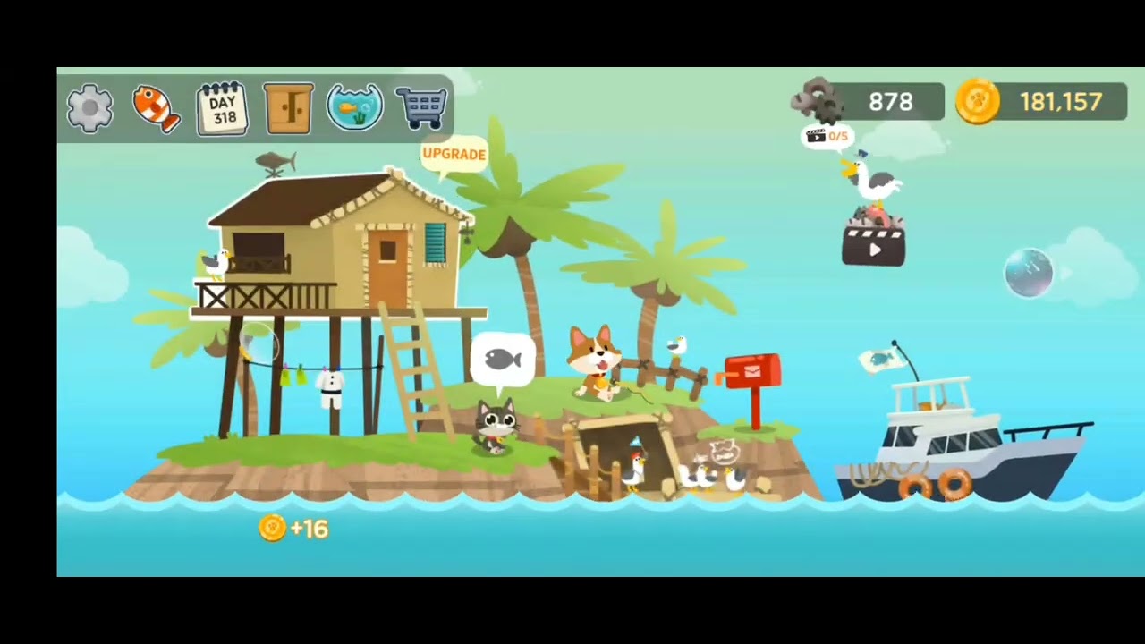 Глубина Пещеры И Водорослевого Леса В The Fishercat!