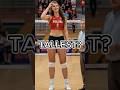 World S Tallest Female Volleyball Players USA Poland Germany Czech Republic