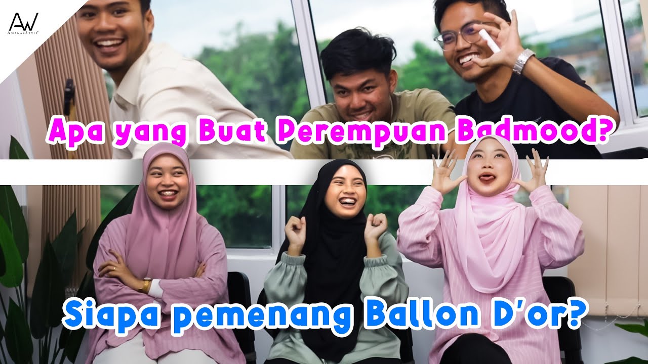 LELAKI JAWAB SOALAN PEREMPUAN & PEREMPUAN JAWAB SOALAN LELAKI 🔥