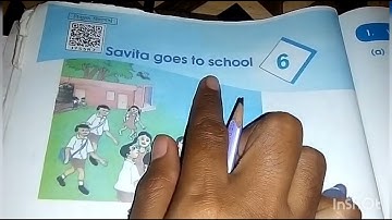 Mp Board  English Reader | Class -3 lesson -6 Savita goes to school Questions Answer