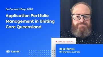 Application Portfolio Management Use Case of UnitingCare Queensland, Australia