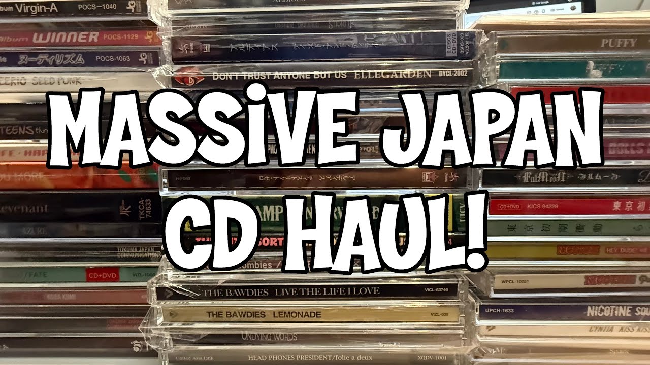 ОГРОМНАЯ ПОКУПКА ЯПОНСКИХ CD! 