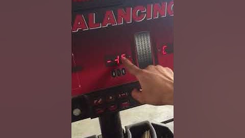 How to Calibrate Hunter DSP 9200 Wheel Balancer
