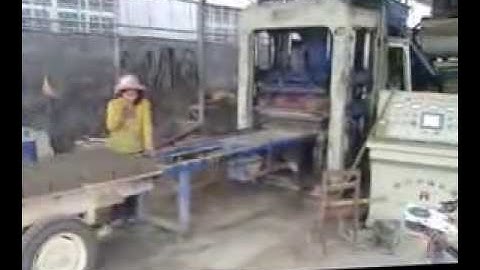 QT6-15 full automatic brick making machine