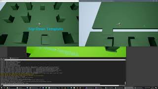 Unreal Engine Top down template with client-prediction