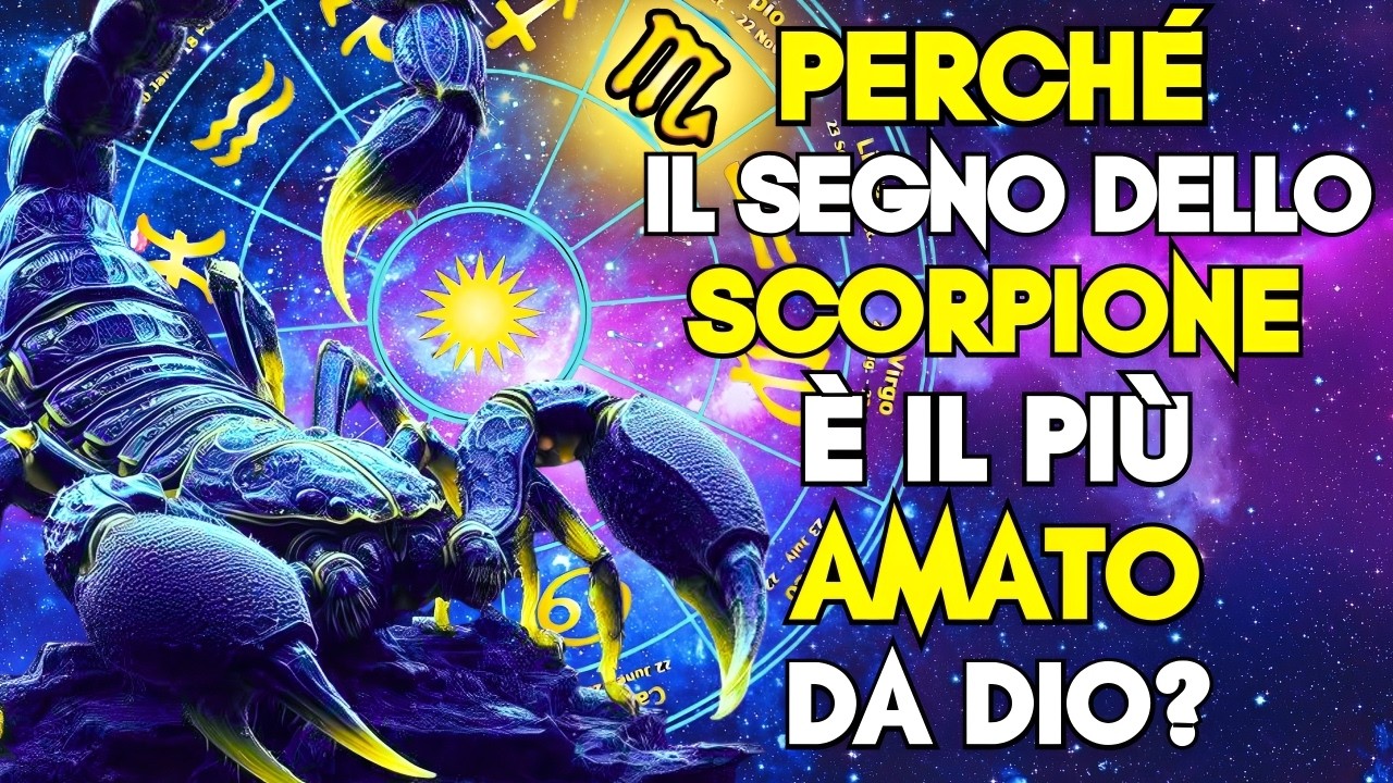 10 RAGIONI CHE RENDONO LO SCORPIONE IL SEGNO PIÙ AMATO DA DIO!