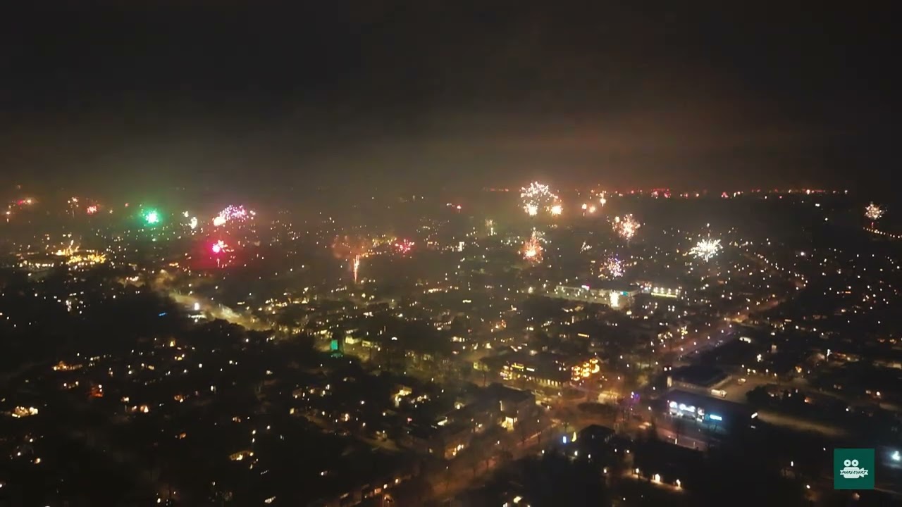 Vuurwerkshow boven Den Bosch & Rosmalen 2026