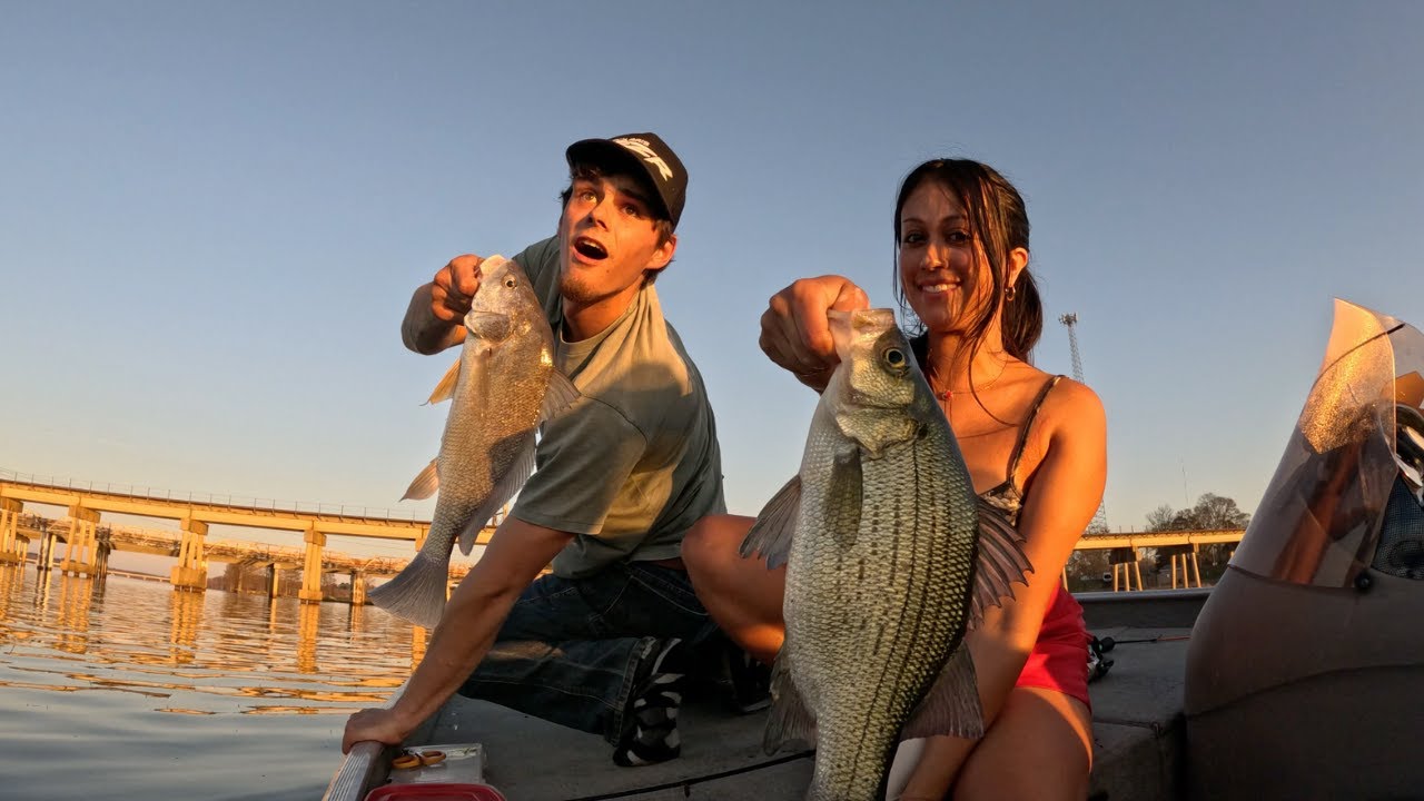 🎣 Bass Fishing at Caddo Lake – Epic Bass Frenzy! 🐟
