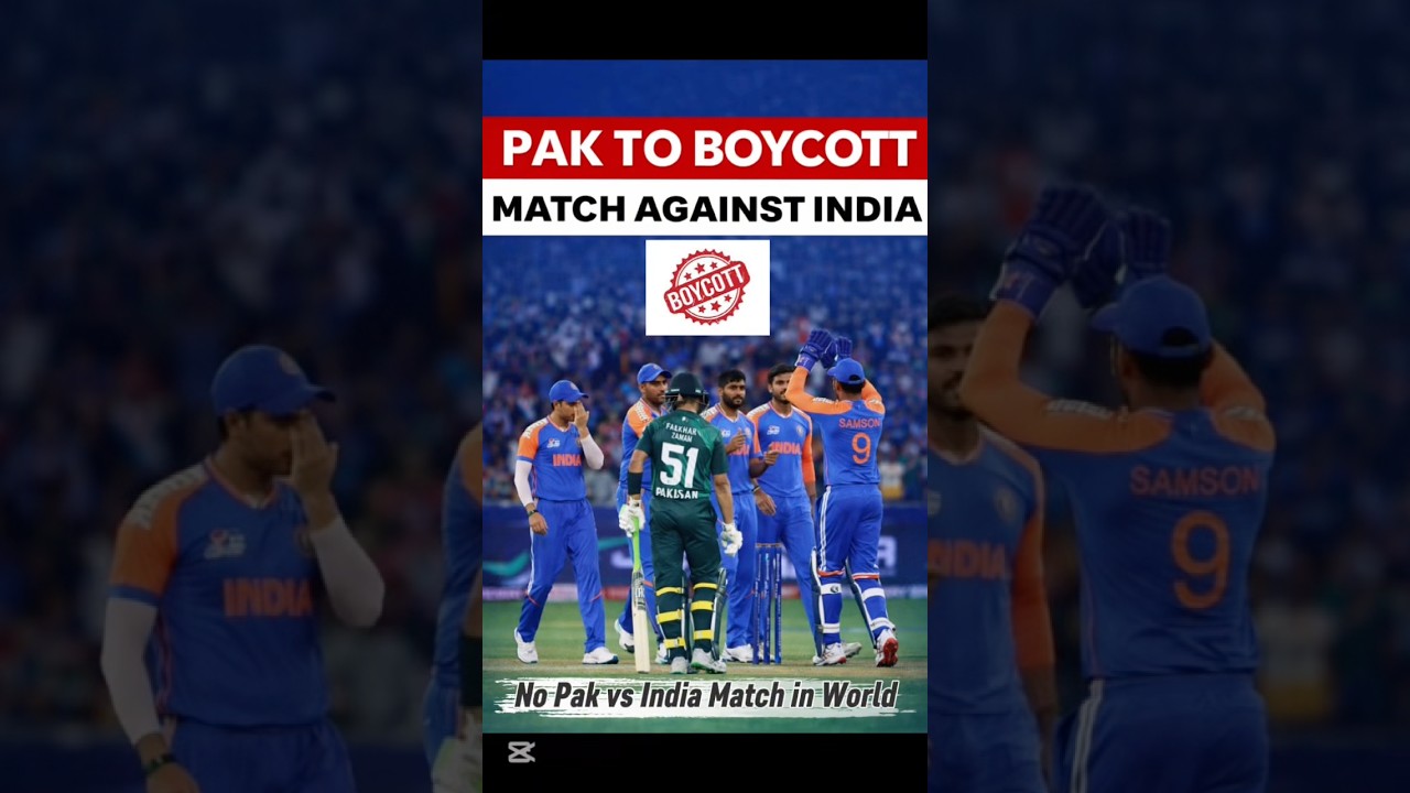 Pakistan boycott India Match in T20 World Cup 😱 | India vs Pakistan | 