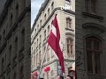 Norisinās “Latvija pirmajā vietā” rīkotais protests Mihaila Čehova Rīgas Krievu teātra atbalstam