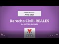 Derecho Civil REALES Unidad 3