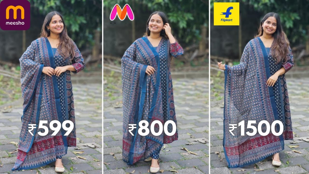 Meesho V/s Myntra V/s Flipkart Outfits Comparison | English Subtitles