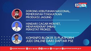 Kominfo Blokir 15 Platform Judi Online Dari Daftar PSE | Kominfo Newsroom 1/3